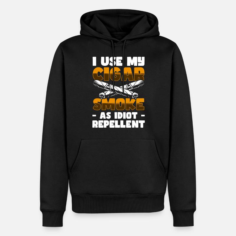 Fumer Butt Cool - Sweat à capuche Premium bio Homme - noir