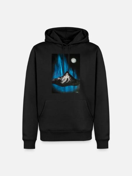 spectrum no.2 - Männer Premium Bio Hoodie - Schwarz