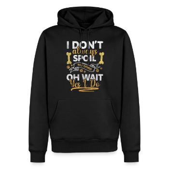 Hundebesitzer Bester Freund Welpe Liebe - Männer Premium Bio Hoodie - Schwarz - Vorne - Nico (187cm)