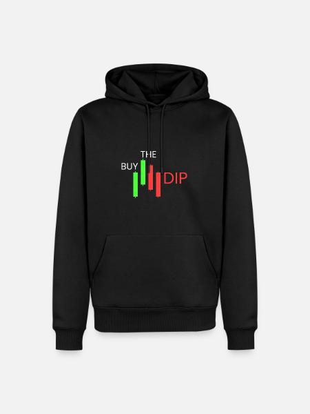 Buy the dip - Men’s Premium Organic Hoodie - black