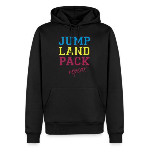 jumplandpack kleur - Mannen Premium Bio hoodie