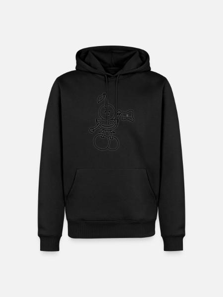 come back soon - Men’s Premium Organic Hoodie - black