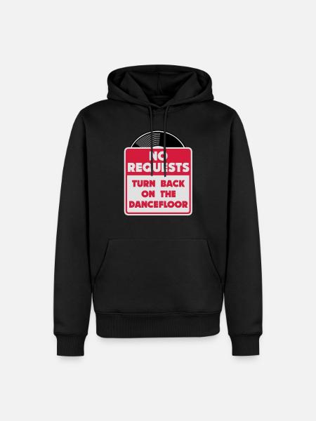 no_requests_03 - Men’s Premium Organic Hoodie - black