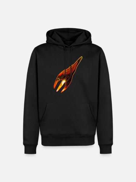 Psy Rocket - Men’s Premium Organic Hoodie - black