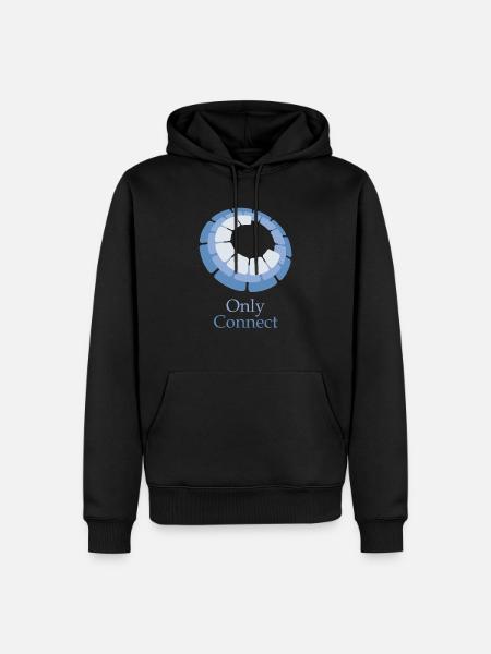 Only Connect - Men’s Premium Organic Hoodie - black