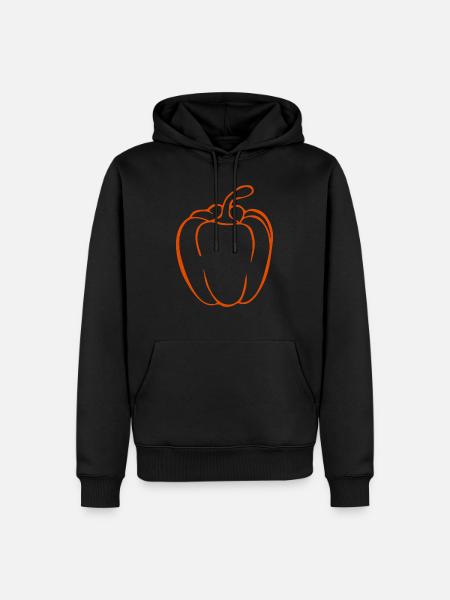 Red Pepper t-shirt - Men’s Premium Organic Hoodie - black