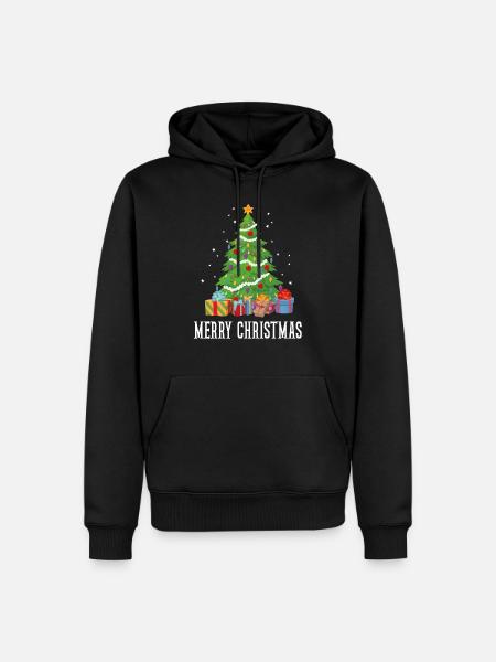 Merry Christmas Merry Christmas Gift - Men’s Premium Organic Hoodie - black