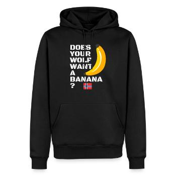 Eurovision Norwegen - Männer Premium Bio Hoodie - Schwarz - Vorne - Nico (187cm)