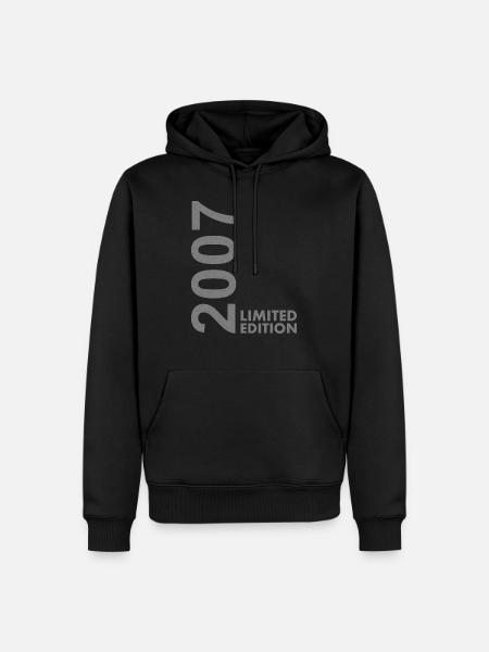 2007 Limited Edition - Männer Premium Bio Hoodie - Schwarz