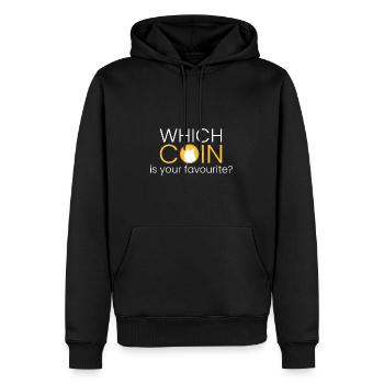 Quelle pièce est votre pièce préférée? - Sweat à capuche Premium bio Homme - noir - Devant - Nico (187cm)