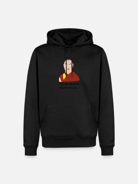 Dalai is Lama - Men’s Premium Organic Hoodie - black