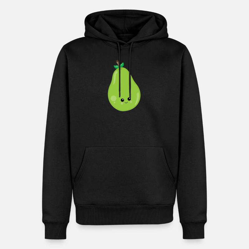 fruit - Sweat à capuche Premium bio Homme - noir