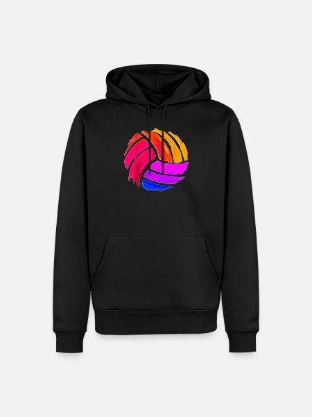 Volley-ball - Men’s Premium Organic Hoodie - black