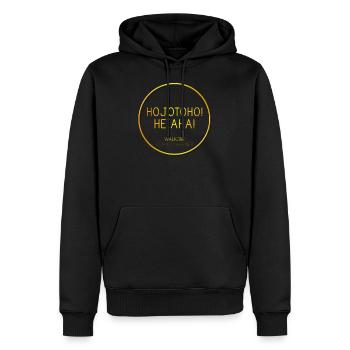 Richard Wagner Der Ring des Nibelungen T-Shirt - Männer Premium Bio Hoodie - Schwarz - Vorne - Nico (187cm)