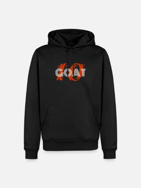 No. 10 Goat - Men’s Premium Organic Hoodie - black