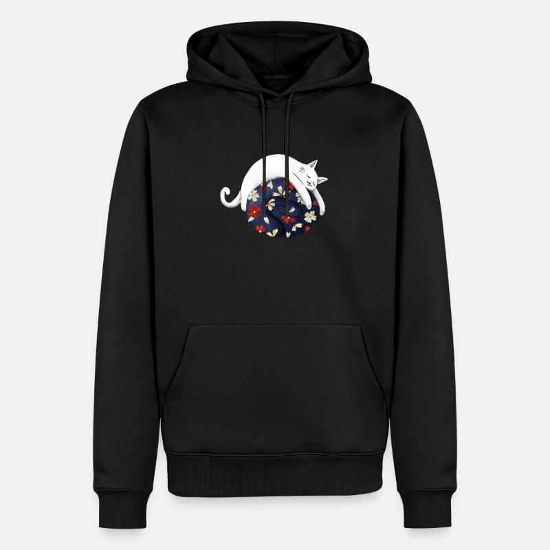 Naptime - Männer Premium Bio Hoodie - Schwarz