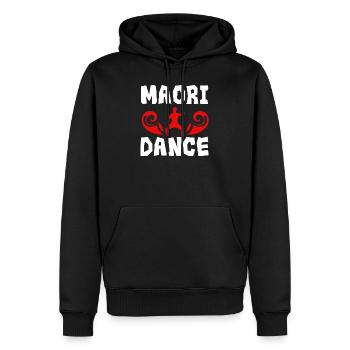 Maori Dance Haka-Tanz Neuseeland Geschenkidee - Männer Premium Bio Hoodie - Schwarz - Vorne - Nico (187cm)