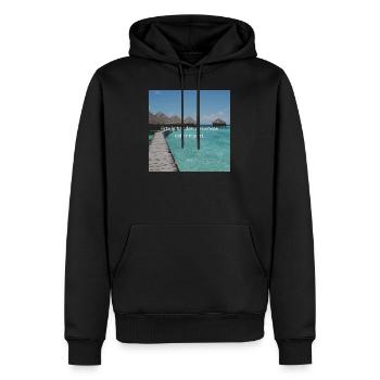 coole Erfolgs Spruch Geschenk Idee Geburtstag - Männer Premium Bio Hoodie - Schwarz - Vorne - Nico (187cm)