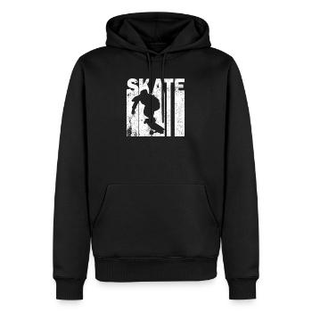 Skateboard Cadeau Sport Color Adolescent Art - Sweat à capuche Premium bio Homme - noir - Devant - Nico (187cm)