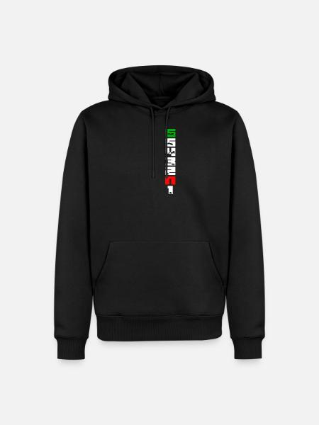Motorcycle gearshift - Men’s Premium Organic Hoodie - black