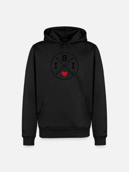 daddy - Men’s Premium Organic Hoodie - black