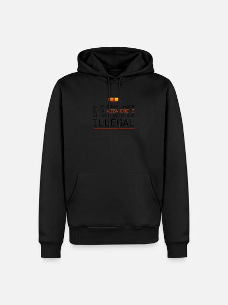 Trainspotting - Sweat à capuche Premium bio Homme - noir