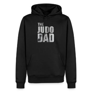 Judo Vater Papa Spruch Kampfsport Japan Geschenk - Männer Premium Bio Hoodie - Schwarz - Vorne - Nico (187cm)