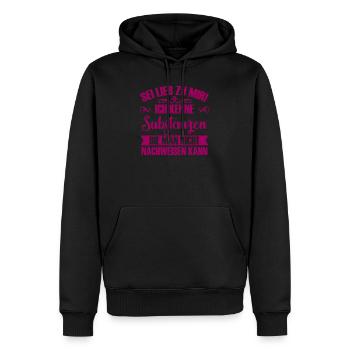 Substanzen Apotheke Geschenk Apotheker - Männer Premium Bio Hoodie - Schwarz - Vorne - Nico (187cm)