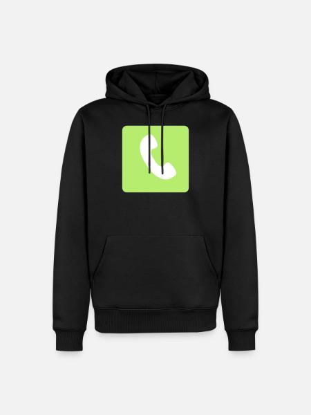 Call to respond - Men’s Premium Organic Hoodie - black