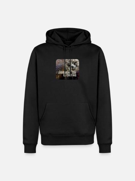 Judgment Day is Coming - Men’s Premium Organic Hoodie - black