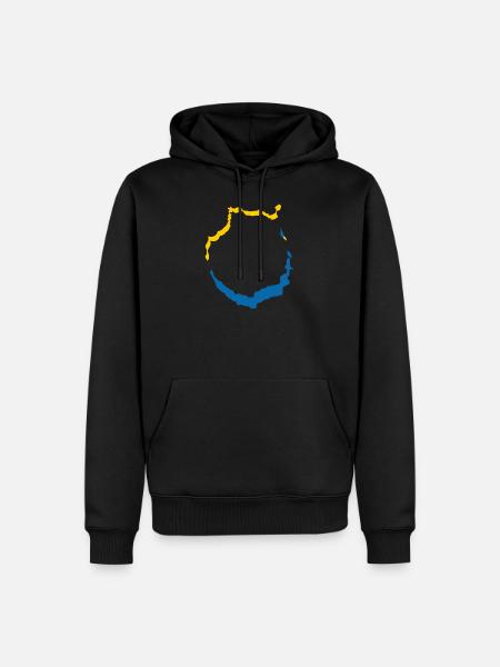 Great Canary Islands - Men’s Premium Organic Hoodie - black