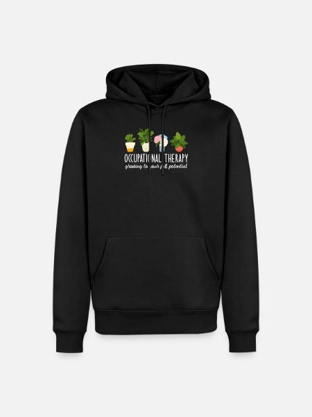 Occupational Therapy - Men’s Premium Organic Hoodie - black