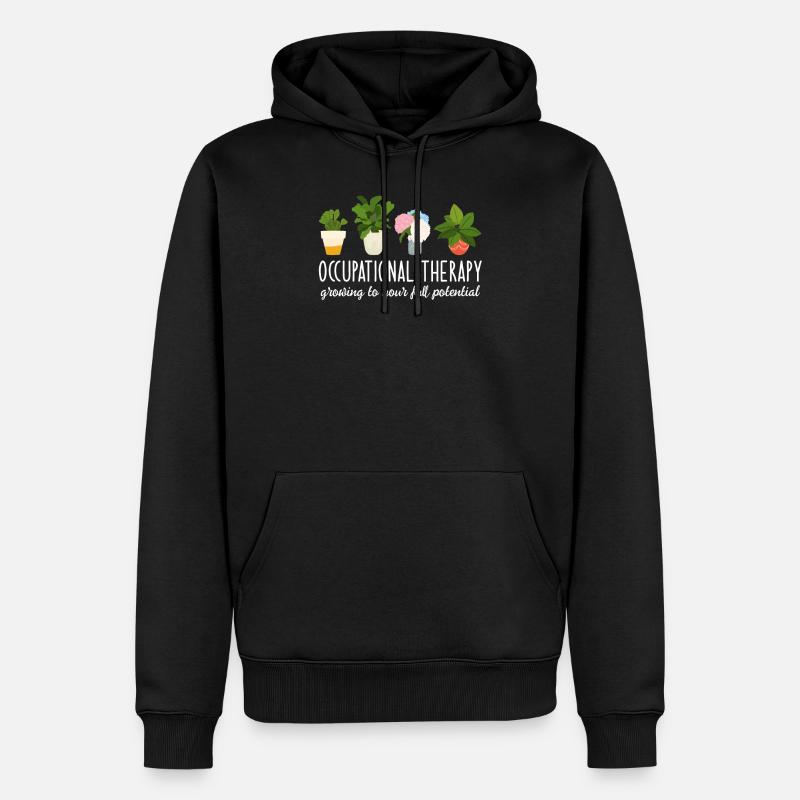 Occupational Therapy - Sweat à capuche Premium bio Homme - noir
