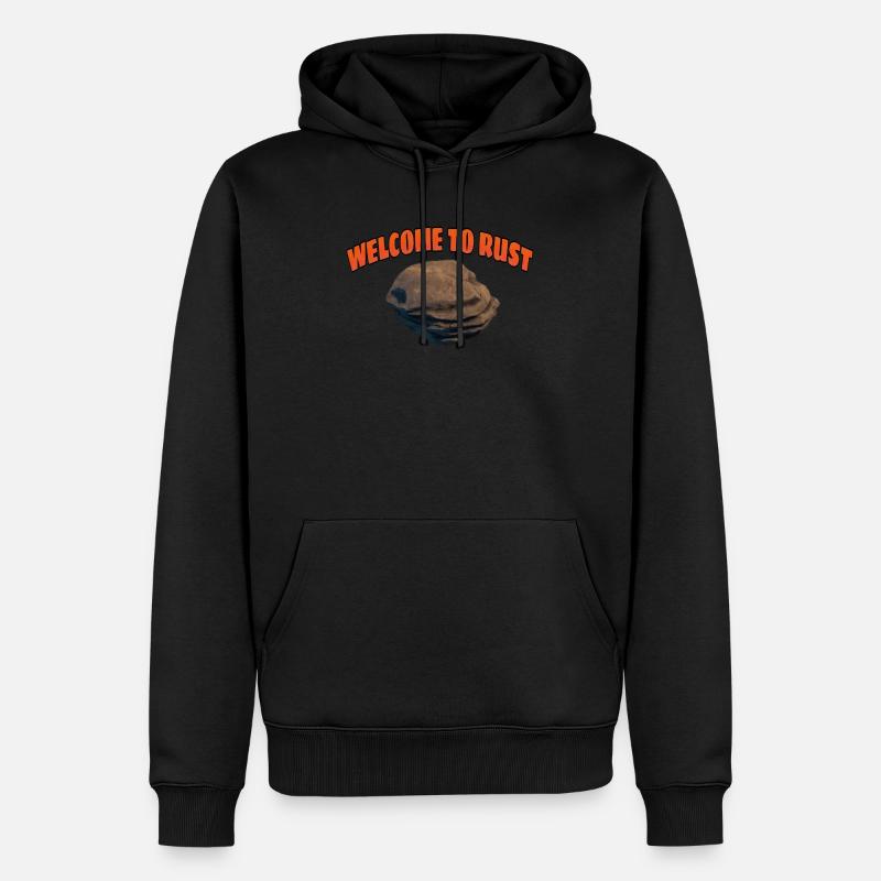 Rollier - Männer Premium Bio Hoodie - Schwarz