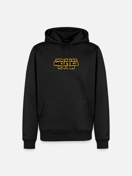 Geschenk Meister 2021 Malermeister Maler - Männer Premium Bio Hoodie - Schwarz
