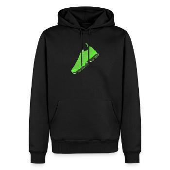 vapormax - Männer Premium Bio Hoodie - Schwarz - Vorne - Nico (187cm)