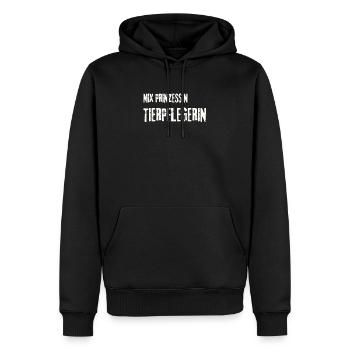 tierpfleger, geschenk, beruf, job, zoo, tierpflege - Männer Premium Bio Hoodie - Schwarz - Vorne - Nico (187cm)