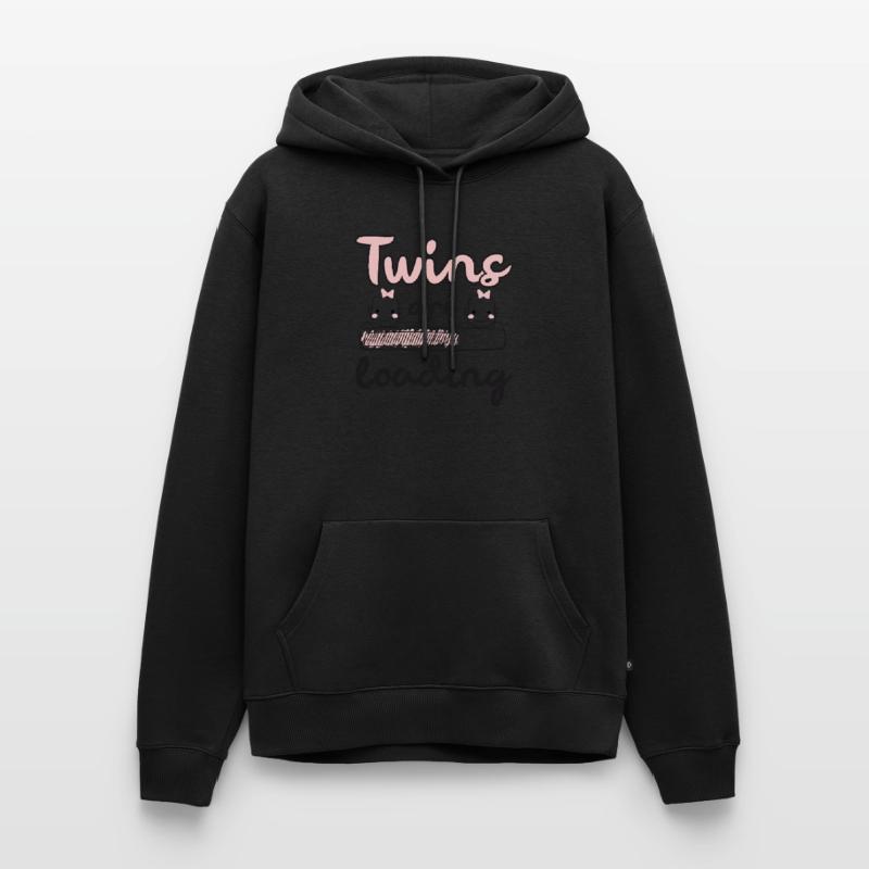 Geschenk werdene Mutter Zwillinge Twins loading Männer Premium Bio Hoodie