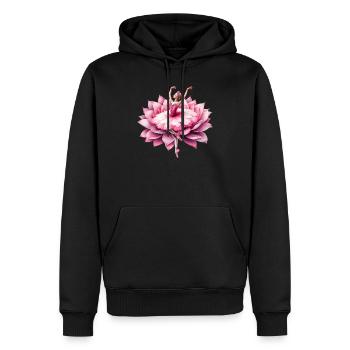Balletttänzerin mit Tutu - Männer Premium Bio Hoodie - Schwarz - Vorne - Nico (187cm)