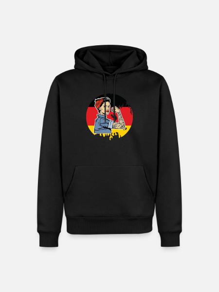 German German Germany German - Men’s Premium Organic Hoodie - black