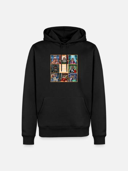 Tazz Talks | Royal Kelpdoms - Men’s Premium Organic Hoodie - black