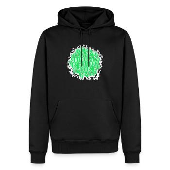Cool cadeau d’anniversaire Terrier Bday Pet - Sweat à capuche Premium bio Homme - noir - Devant - Nico (187cm)