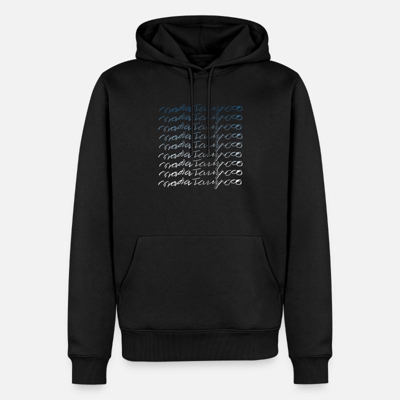 Nada tampoco - Sweat à capuche Premium bio Homme - noir