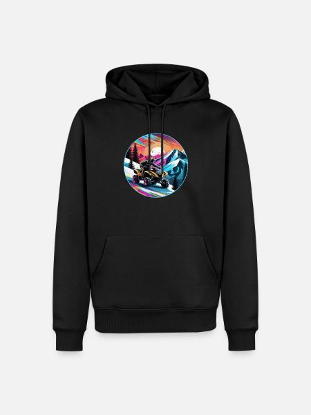 Quad & Off-Road - Men’s Premium Organic Hoodie - black