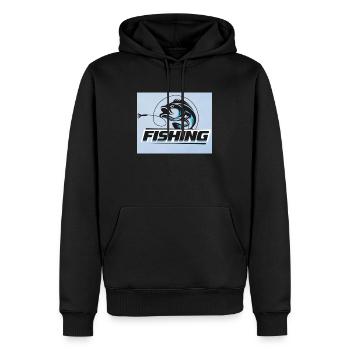 SGN 08 07 2022 1659857637836 - Männer Premium Bio Hoodie - Schwarz - Vorne - Nico (187cm)