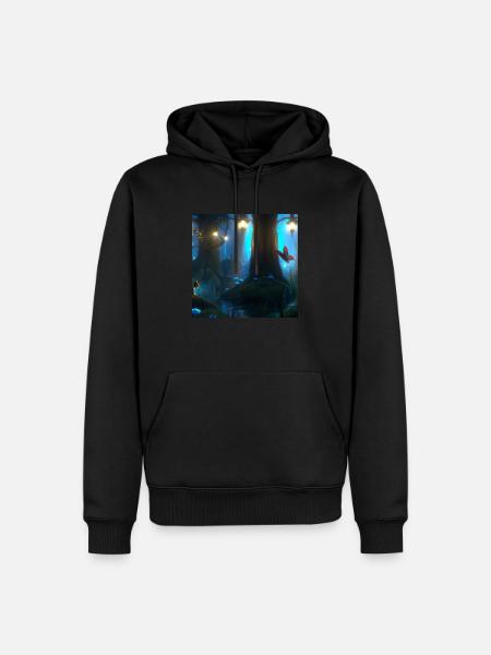 Magical forest - Men’s Premium Organic Hoodie - black