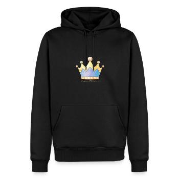 Especial Edition - Hessische Krone Apfelwein - Men’s Premium Organic Hoodie - black - Front - Nico (187cm)