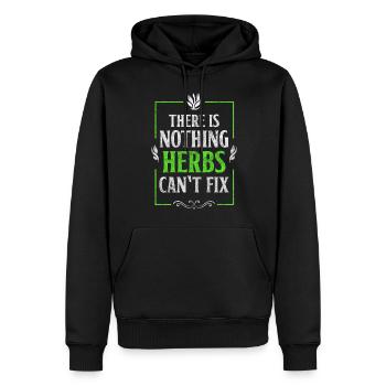 Potion Druide Heilpraktiker - Männer Premium Bio Hoodie - Schwarz - Vorne - Nico (187cm)