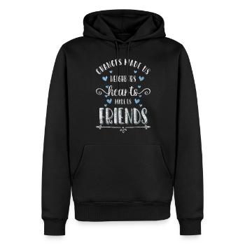 Nachbar Bester Nachbar Bier - Männer Premium Bio Hoodie - Schwarz - Vorne - Nico (187cm)