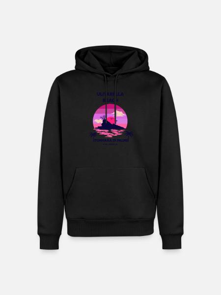 Ulivarella Beach Palmi Calabria - Men’s Premium Organic Hoodie -